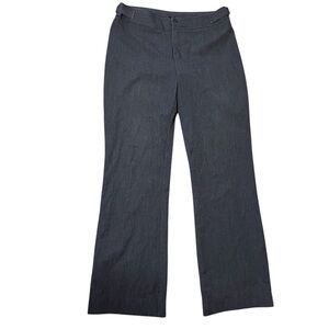 Y2K Tangents Stretch Trousers Adjustable Waist Gray 9/10